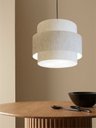 Ver imagem 4 de Lustre para Sala de Jantar Vivare Md-4396 Cúpula em Tecido 60cm