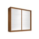 Ver imagem 2 de Guarda Roupa Casal 2PORTAS 2ESP 3GAV Mali Castanho Europa