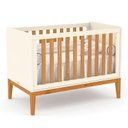 Ver imagem 1 de Berço Americano Nature New Off White Freijó Eco Wood - Matic