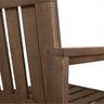 Conjunto Poltronas Banco 3 Lugares e Mesa Madeira Maciça Yescasa - 7