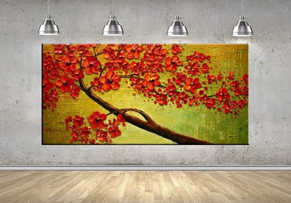 Quadro Pintura Tela Abstrato Moderno 2459: 60cm (A) x 120cm (L) - 4