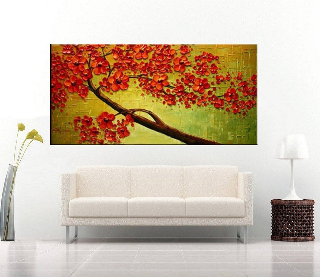 Quadro Pintura Tela Abstrato Moderno 2459: 60cm (A) x 120cm (L) - 3