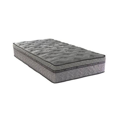 Colchão Solteiro Molas Ensacadas 120kg Firme Vita Kappesberg 0,88x1,88x0,28 Cor Cinza