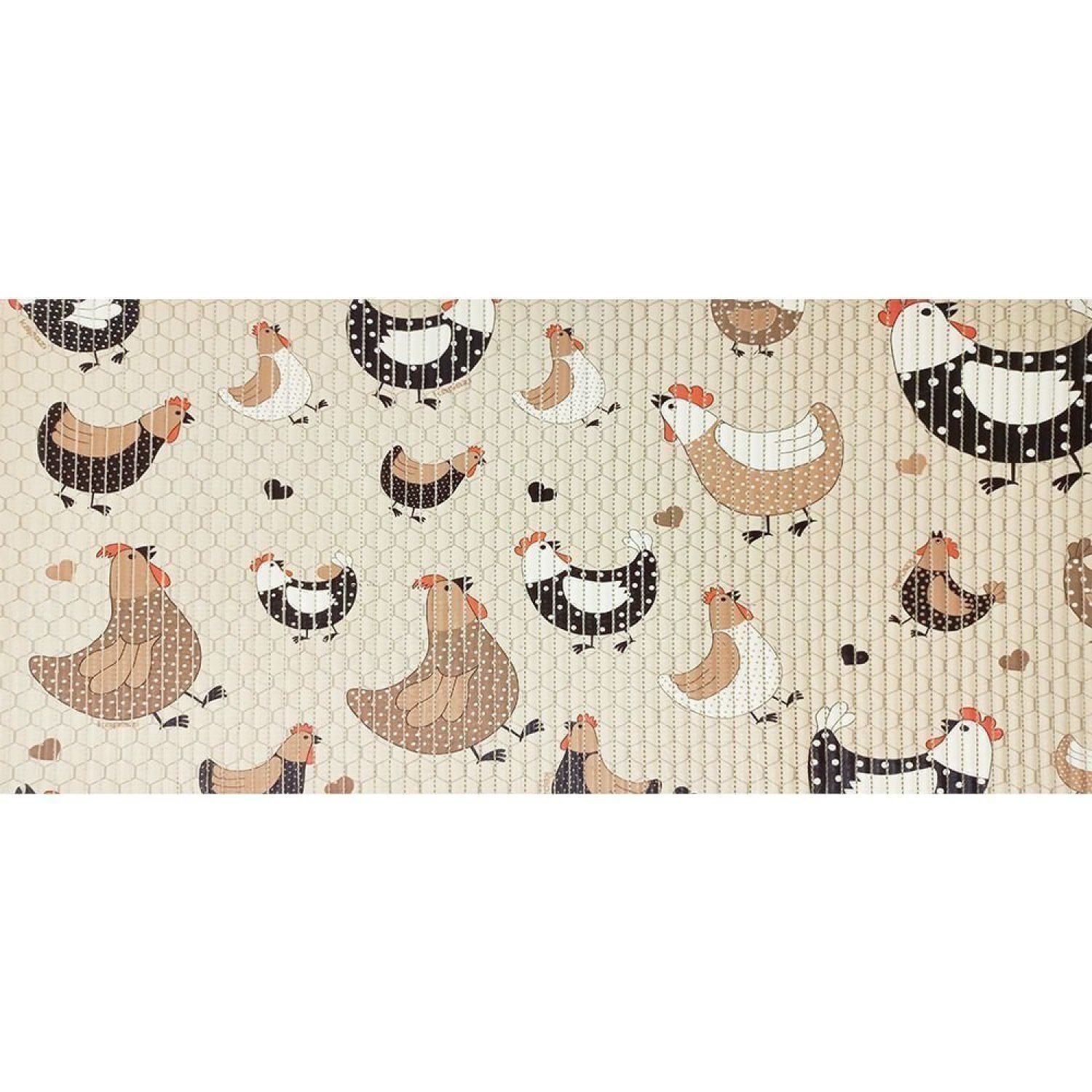 Tapete Antiderrapante Tropical 43x130cm Kapazi - 2