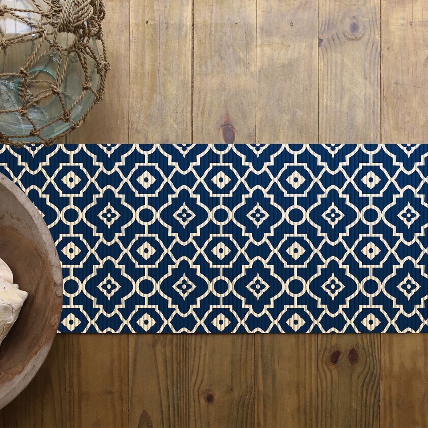 Tapete Antiderrapante Tropical 43cm X 130cm Kapazi - 3