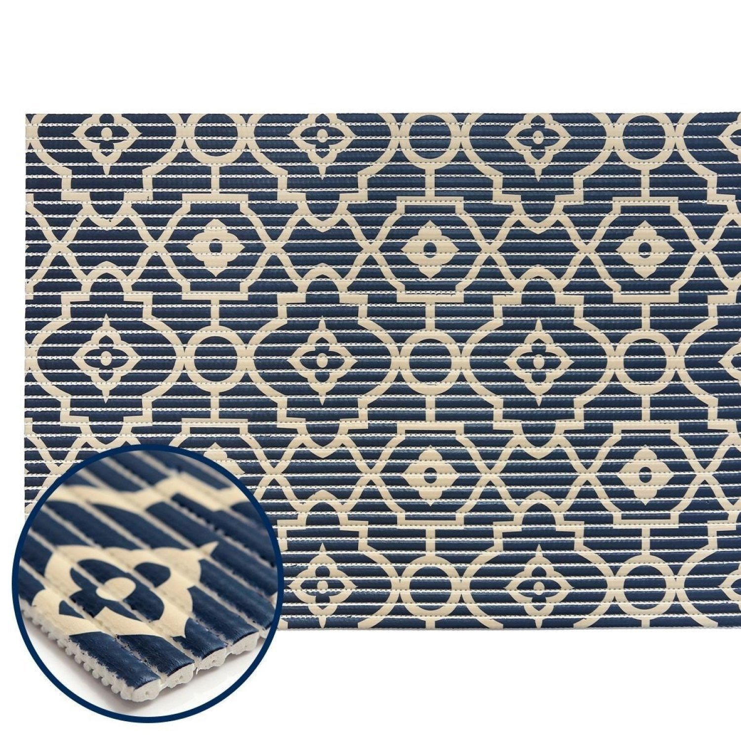 Tapete Antiderrapante Tropical 43cm X 130cm Kapazi - 4