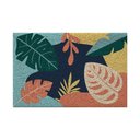 Ver imagem 1 de Capacho Vinílico Estampado Antiderrapante 60x40cm - Komeco Folhagens
