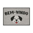 Ver imagem 4 de Capacho Vinílico Estampado Antiderrapante 60x40cm - Komeco Folhagens
