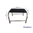 Ver imagem 3 de Kit Com 2 Escada Multiuso 1 Degrau Aço Inox Piso Em MDF Com Antiderrapante Medcombo