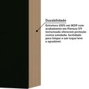 Ver imagem 3 de Armário Aéreo 120cm 3 Portas Slim Luciane Móveis