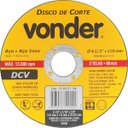 Ver imagem 1 de Disco de corte 1150 mm x 16 mm x 2223 mm DCV Vonder