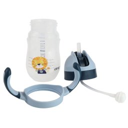 Copo Anatomico com Canudo de Silicone 220ML Clingo - LEAO - 2