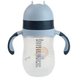 Copo Anatomico com Canudo de Silicone 220ML Clingo - LEAO - 5