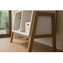 Ver imagem 2 de Buffet Aparador Cuby com Nichos MDF Branco Poquema Móveis