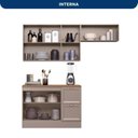 Ver imagem 5 de Cozinha Modulada 3 Peças 6 Portas 2 Gavetas com Balcão com Tampo Unna