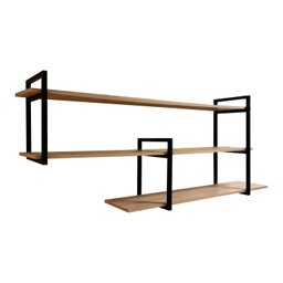 Prateleira Estante Versátil Reforçada Elegante Moderna 100cm - 4