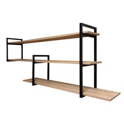 Prateleira Estante Versátil Reforçada Elegante Moderna 100cm - 3
