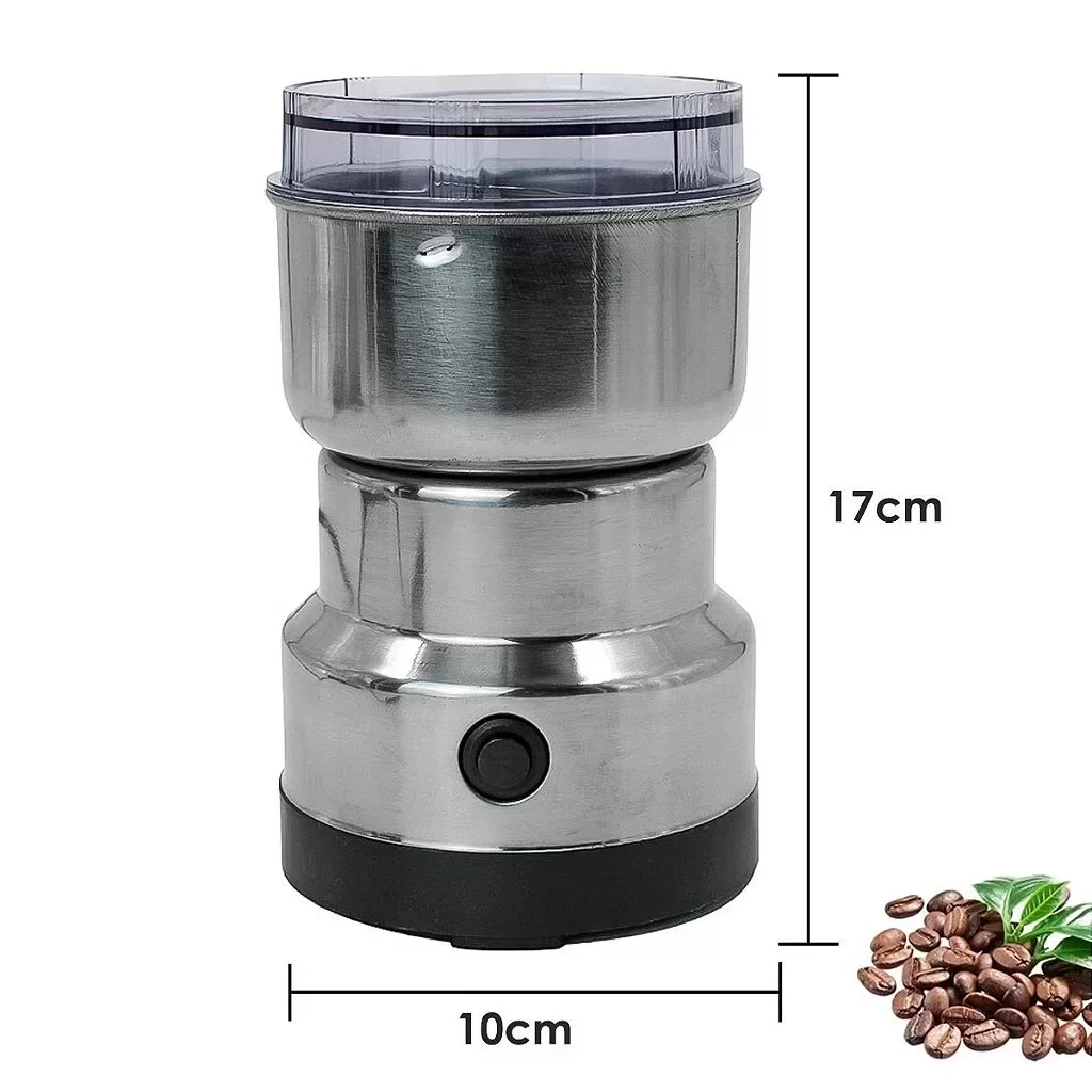 Moedor Triturador de Café Elétrico Inox Mini 150w 110v - 9