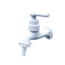 Ver imagem 3 de Torneira para Jardim 1130 com Bico C31 em ABS Branco - Bognar