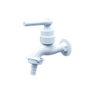 Ver imagem 1 de Torneira para Jardim 1130 com Bico C31 em ABS Branco - Bognar