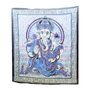 Colcha Indiana com Divindades Hindus para Cama de Casal - 1