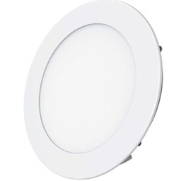 Luminaria Led Painel Embutir Slim Branca 6w Bivolt Conector Cabo Black+decker - 1