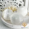 Esfera de Selenita Bola de Cristal 6cm - 3