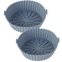Ver imagem 5 de Forma de Silicone Reutilizável para Fritadeira Air Fryer