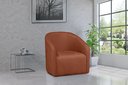 Ver imagem 1 de Poltrona Decorativa Julia Veludo Terracota - Lm Decor