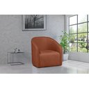 Ver imagem 1 de Poltrona Decorativa Julia Veludo Terracota - Lm Decor
