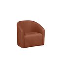 Ver imagem 2 de Poltrona Decorativa Julia Veludo Terracota - Lm Decor