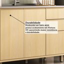 Ver imagem 5 de Cozinha Compacta 100 MDF 2 Peças 200cm Aura Luciane Móveis