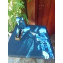 Ver imagem 4 de Toalha Esoterica Magia Sagrada Linha Dos Exu Capa Preta Umbanda Candomblé Vela 07 Dias Preta Cx Mdf