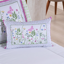 Ver imagem 4 de Kit Edredom Cobertor Solteiro Menina Girl Enxoval Infantil Juvenil 4 Peças 300 Fios Estampado Floral