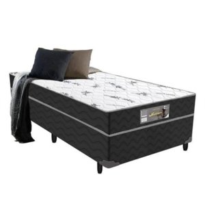 Cama Box Conjugada Solteiro Mola 88x188x43