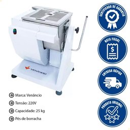 Amassadeira Semi-rápida Basculante Venâncio Asrbsv25 25kg 220v 16858 - 2