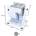 Ver imagem 3 de Amassadeira Semi-rápida Basculante Venâncio Asrbsv25 25kg 220v 16858