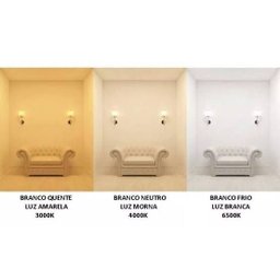 Painel 48w Led 122x32 Embutir Slim Retangular Branco Neutro Bivolt - 5