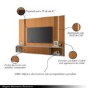 Ver imagem 4 de Conjunto Home Suspenso C/led Aparador e Mesa de Centro Vivant/cadenza/empire Mdf/mdp Cinamomo/off Wh