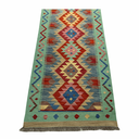 Ver imagem 4 de Passadeira Kilim Afegão 4,87 x 0,92m