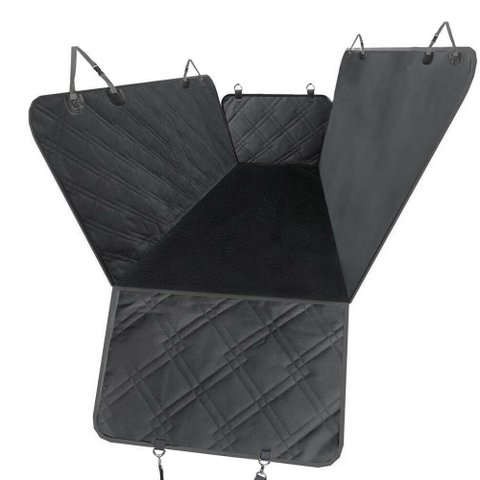 Capa Pet Protetora de Banco Traseiro Carro Cachorros e Gatos com Zíper