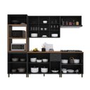 Ver imagem 5 de Armário Cozinha Modulada Completa Americana 100% MDF 270cm Provence Multimóveis Crink-CPL007