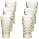 Ver imagem 1 de Copo de Plástico 500ml Cristal Glamour Âmbar com 6 Unidades Plasutil Ref.14205