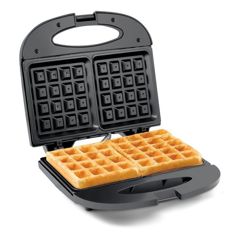 Elite Gourmet Ewm-2207# Máquina Elétrica de Waffle 2 Fatias Preto