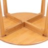 Conjunto Sala de Jantar Mesa 115cm Redonda Seiva 4 Cadeiras Liz CabeCasa MadeiraMadeira - 18