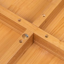 Conjunto Sala de Jantar Mesa 115cm Redonda Seiva 4 Cadeiras Liz CabeCasa MadeiraOriginals - 19