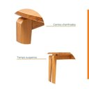Ver mais imagens de Conjunto Sala de Jantar Mesa Redonda 4 Cadeiras Madeira Maciça Seiva Liz CabeCasa MadeiraOriginals m
