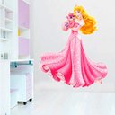 Ver imagem 1 de Adesivo de Parede Princesa Aurora e Passarinho-Pequeno 45x55cm