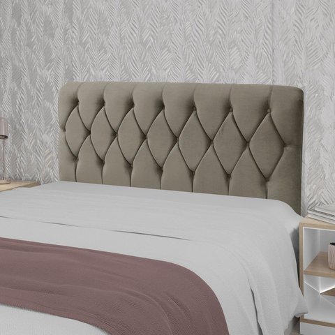 Cabeceira Queen 160cm Viena Plus Marrom