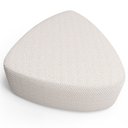 Ver imagem 6 de Puff Decorativo Orgânico para Sala de Estar Living Trizza W01 Bouclê Cru - Lyam Decor